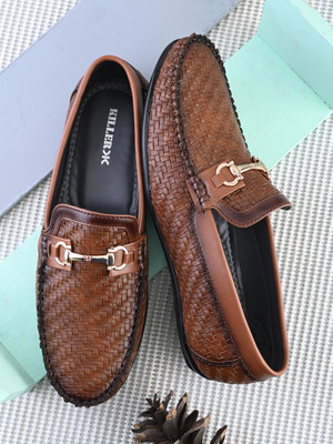 KILLER Loafers For Men(Tan , 9)