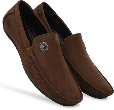 LEEPEETER Loafers For Men(Brown , 11)