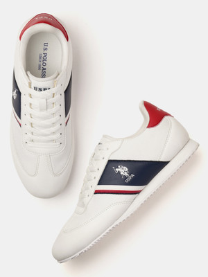 U.S. POLO ASSN. ADLER 4.0 Sneakers For Men(Off White , 8)