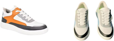 ANJRS Sports Running Shoes | Casual Sneakers for Daily Wear Casuals For Men(Multicolor , 9)