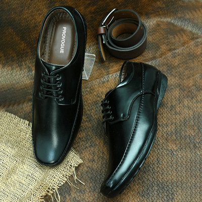PROVOGUE Lace Up For Men(Black , 9)