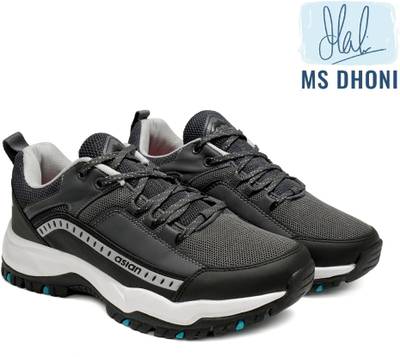 asian Everest-01 Grey Trekking shoe with rubber outsole Running Shoes For Men