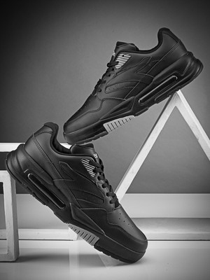 action SNKR 501 Stylish Comfortable Durable Casual Lace Up Sneakers Sneakers For Men(Black , 6)