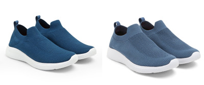 Face Stylish Sports Shoes for Men – Ideal for Running, Gym & Training Sneakers For Men(Blue, Blue , 6)
