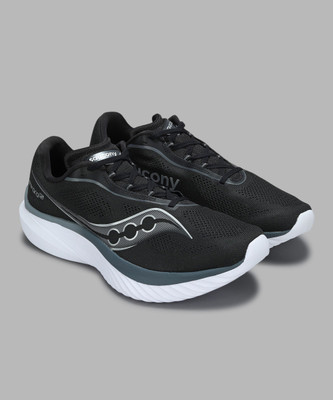 SAUCONY KINVARA 15 Running Shoes For Men(Black , 11)