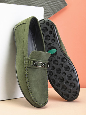 KILLER Loafers For Men(Olive , 7)