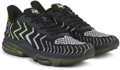 JQR COMMANDO Running Shoes For Men(Black, Green , 9)