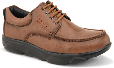 John Karsun Regular Styling shoes Casuals For Men(Tan , 10)