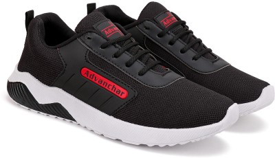 World Wear Footwear Running Shoes For Men(Black , 8)