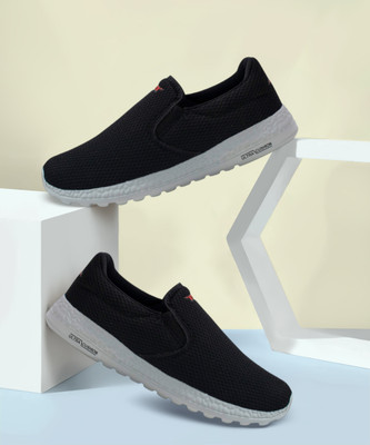 Sparx SM 375 Running Shoes For Men(Black, Black , 9)