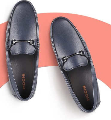 MOCHI Loafers For Men(Navy , 6)