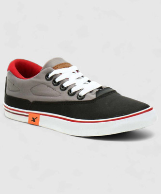 Sparx SM 322 | Stylish, Comfortable | Canvas Shoes For Men(Black, Black , 8)