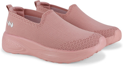 CAMPUS MARLIN Women's Casual Shoes | Comfy Memory Insole with PilloFoam | Slip-On Casuals For Women(Pink , 7)
