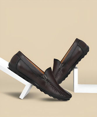overstar Loafers For Men|Formal Shoes For Men|Slip On Shoes For Men's & Boy's Casuals For Men(Brown , 6)