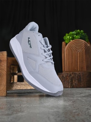 LANCER WONDER-6LGR-BLK Running Shoes For Men(Grey)