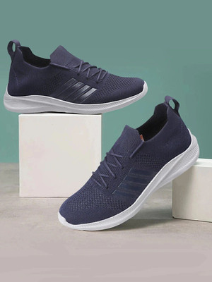 REENGO Sports Shoe | Perfect for Walking and Gym Training Sneakers For Men(Navy , 9)