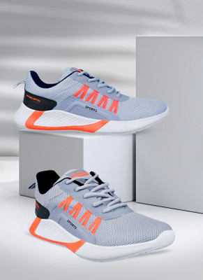 Birde New Design Lightweight Stylish and Trendy Walking Shoes For Men(Grey , 7)