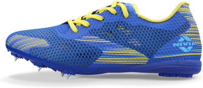NIVIA TF-800 0.1 Track & Field Running Shoes For Men(Blue , 5)