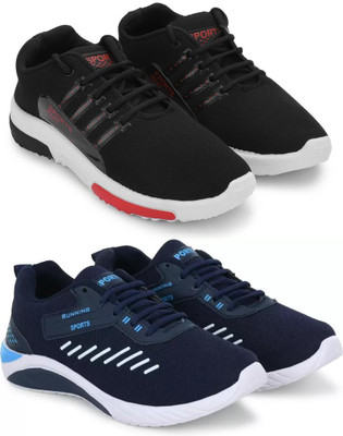 ELASA TY-RUNFREE BLACK NN_TOOOFAN BLUE Outdoors For Men(Black , 7)