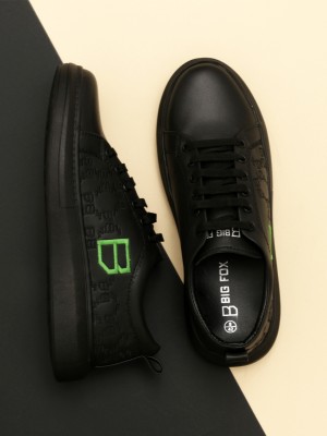 BIG FOX Milan-2 Sneakers For Men(Black)