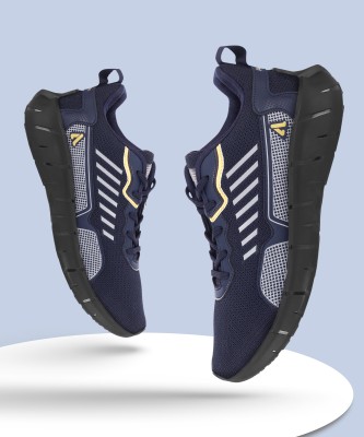 Aqualite Running Shoes For Men(Navy, Gold ,)