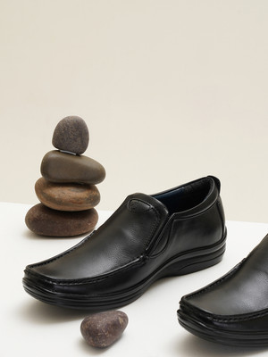 Michael Angelo Formal Shoes Slip On For Men(Black , 9)