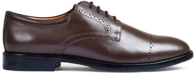 dumanera Derby Pun Brogues For Men(Brown , 6)