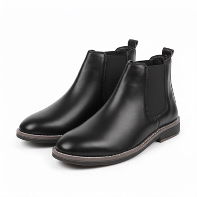 Tirri MetroFlex Ankle Boots Party Wear For Men(Black , 6)