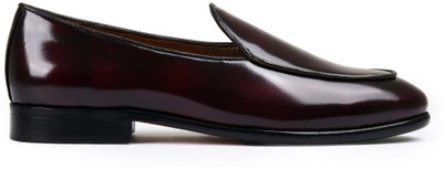 dumanera Newyork Loafers For Men(Maroon , 8)