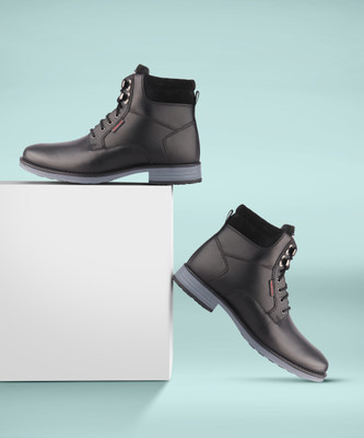 RED CHIEF Boots For Men(Black , 6)