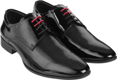 METRO Lace Up For Men(Black , 11)