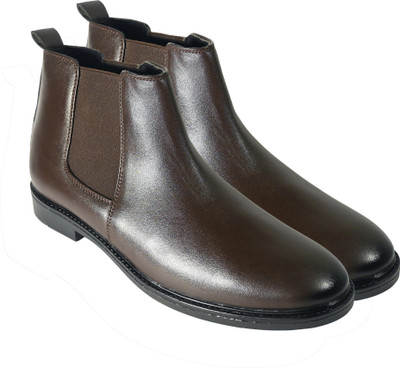 Big Liner boot for men Boots For Men(Brown , 8)