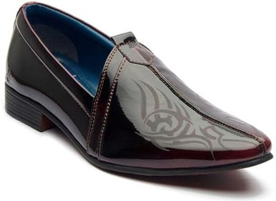 Michael Angelo Slip On For Men(Red , 7)