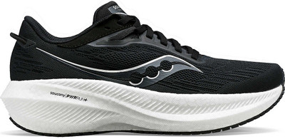 SAUCONY TRIUMPH 21 Running Shoes For Men(Black , 7.5)