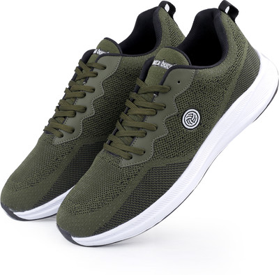 bacca bucci PROJECT PLUS Running/Walking/Training Shoes -developed for wide and Large Foots Training & Gym Shoes For Men(Olive , 14)