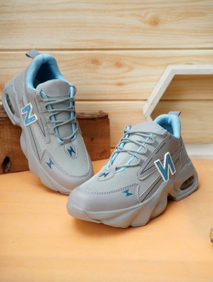 Brainer Sneakers For Men(Grey , 6)