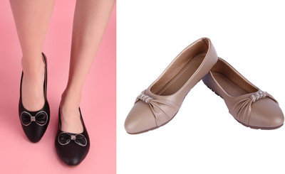 AKD Bellies For Women(Black, Brown , 7)