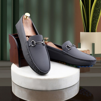 PROVOGUE Stylish & Partywear Casual Loafers For Men(Grey , 10)
