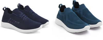 Face Stylish Sports Shoes for Men – Ideal for Running, Gym & Training Sneakers For Men(Blue, Blue , 7)