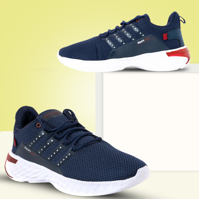 Khadim's Fitnxt Sports Running Casual Walking Shoes For Men, Gents Running Shoes For Men(Navy , 7)