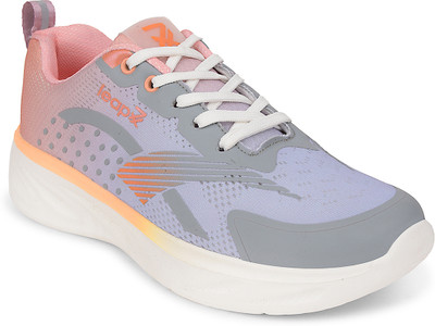 LIBERTY Leap7x MITALI-1 Sports Shoes With EVA Sole | Comfortable Outsole Lacing Running Shoes For Women(Purple , 5)