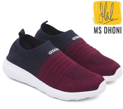 asian Elasto-02 sports shoes for women | Running shoes for girls stylish latest design new fashion |casual sneakers for ladies | Lace up Lightweight maroon shoes for jogging, walking, gym & party Running Shoes For Women(Navy, Maroon)