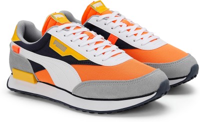 PUMA FUTURE RIDER PLAY ON Casuals For Men(Orange , 3.5)