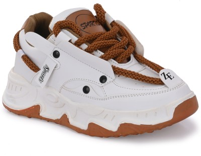 LEEPEETER Sneakers For Men(Tan , 8)