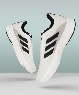 ADIDAS Basic Run-Lines M Running Shoes For Men(White , 7)