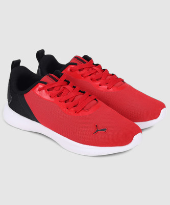 PUMA Softride EcoGryph Running Shoes For Men(Black, Red , 6)