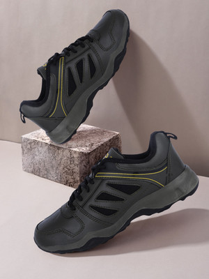 LANCER HECTOR-253MHD-BLK Sneakers For Men(Olive , 7)