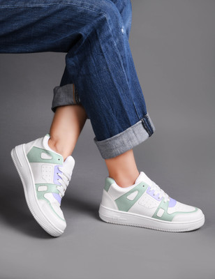 Froh Feet Sneakers For Women(Green , 8)