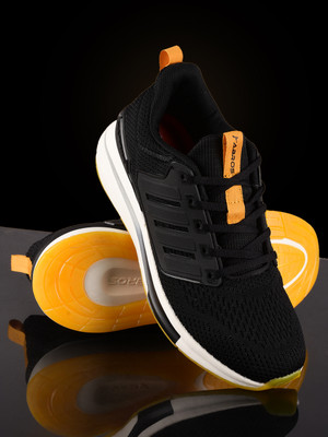 Abros COMRADE Running Shoes For Men(Black , 6)