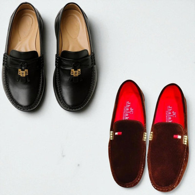 Plama Stylish Casual Shoes for Men – Perfect for Daily Wear Casuals For Men(Black, Red , 10)